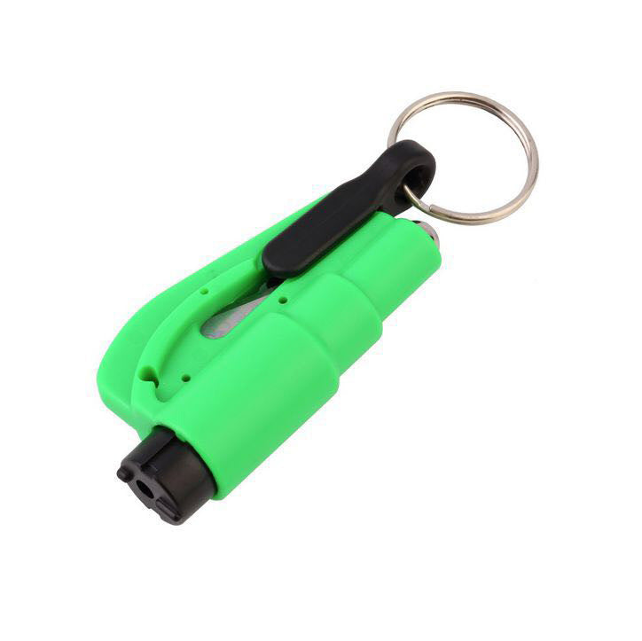 Color: green - 3 in 1 Emergency Mini Hammer Safety Auto Car - Premium Other Maintenance Products from Rapidvehicles - Just $9.99! Shop now at Rapidvehicles