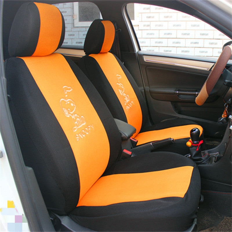 Five-seater universal car seat cover - Premium Automobiles Seat Covers from Rapidvehicles - Just $57.99! Shop now at Rapidvehicles