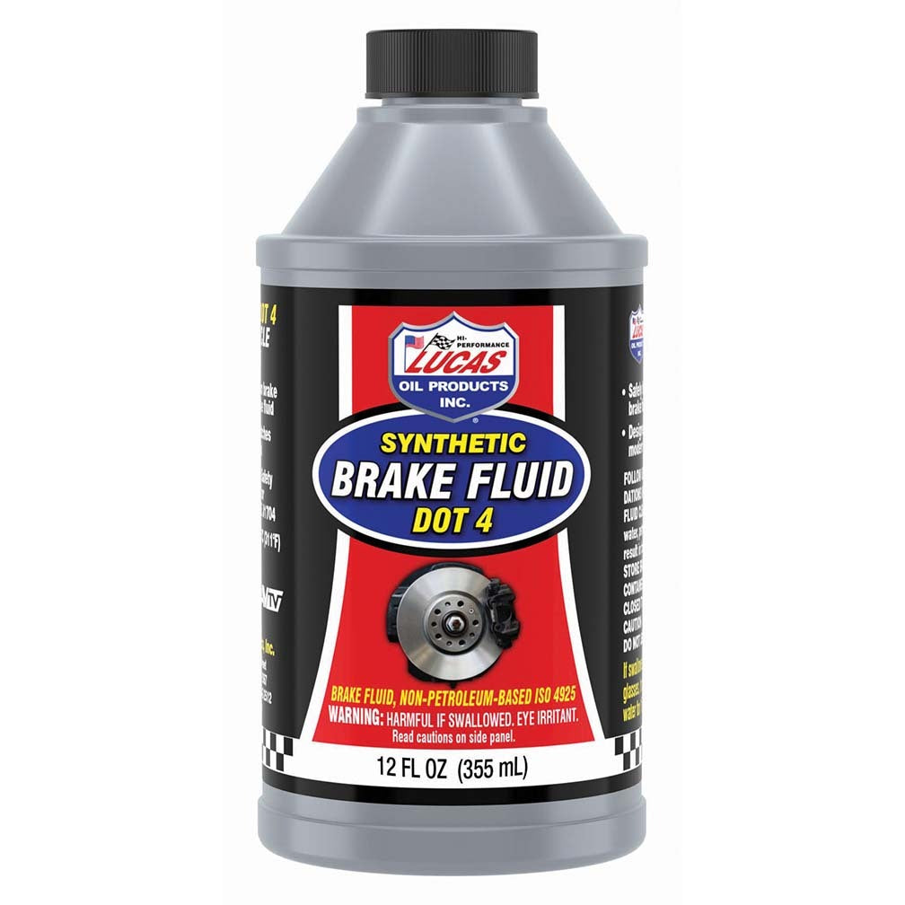 Lucas Oil DOT 4 Brake Fluid - 12 Ounce - Premium Automotive from LUCASOIL - Just $30.99! Shop now at Rapidvehicles