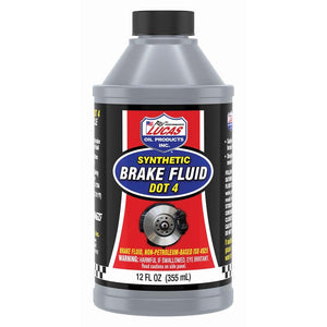 Lucas Oil DOT 4 Brake Fluid - 12 Ounce - Premium Automotive from LUCASOIL - Just $25.06! Shop now at Rapidvehicles