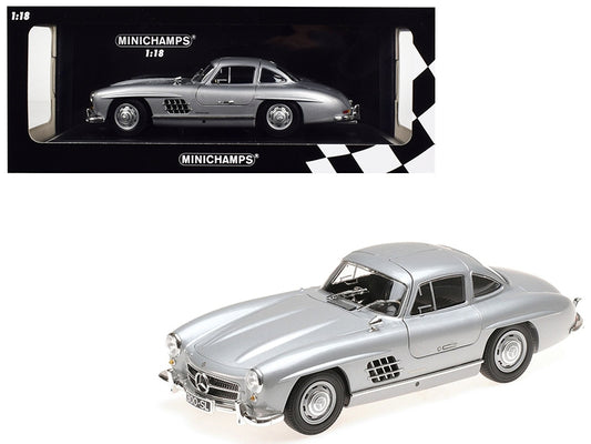 1955 Mercedes Benz 300 SL (W198) Silver Limited Edition to 600 - Premium Mercedes Models from Minichamps - Just $217.79! Shop now at Rapidvehicles