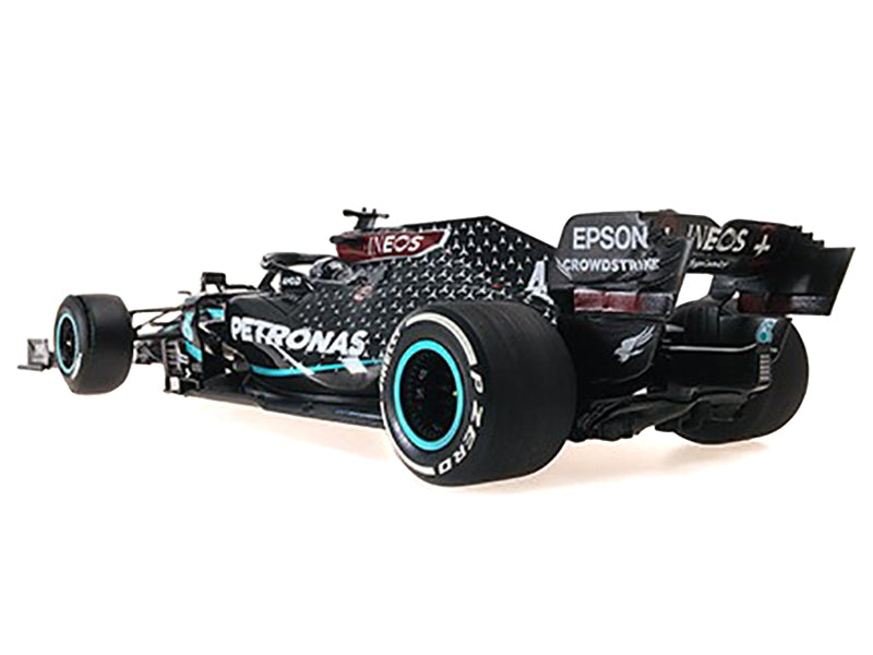 Mercedes-AMG F1 W11 EQ Performance #44 Lewis Hamilton "Petronas" Winner Formula One F1 "British GP" (2020) with Driver Limited Edition to 704 pieces Worldwide 1/18 Diecast Model Car by Minichamps - Premium Mercedes Models from Minichamps - Just $257.66! Shop now at Rapidvehicles