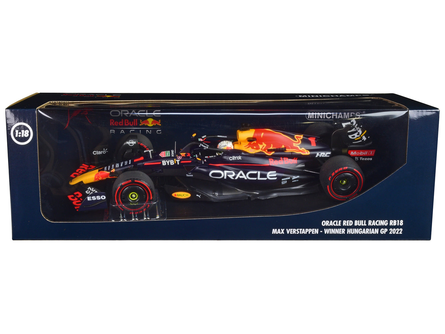 Red Bull Racing RB18 #1 Max Verstappen "Oracle" Winner F1 Formula - Premium Formula 1 Models from Minichamps - Just $248.39! Shop now at Rapidvehicles