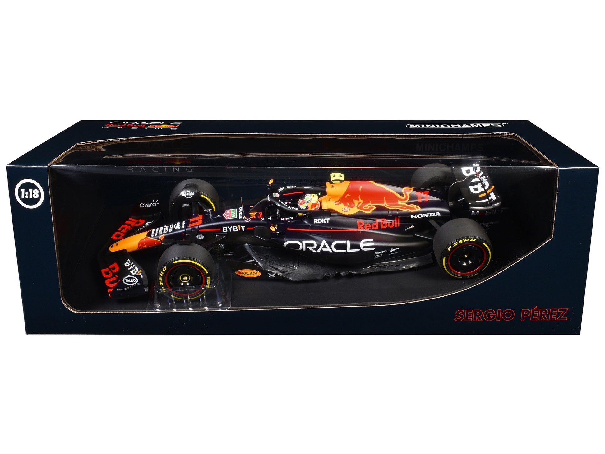 Red Bull Racing RB19 #11 Sergio Perez "Oracle" 2nd Place F1 - Premium Formula 1 Models from Minichamps - Just $278.99! Shop now at Rapidvehicles