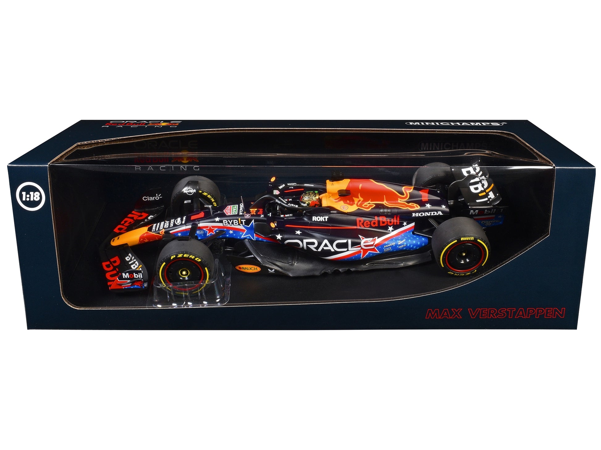 Red Bull Racing RB19 #1 Max Verstappen "Oracle" Winner F1 Formula - Premium Formula 1 Models from Minichamps - Just $278.99! Shop now at Rapidvehicles