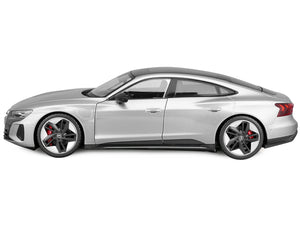 2022 Audi RS e-tron GT Silver Metallic with Sunroof 1/18 Diecast Model Car by Bburago - Premium Audi Models from Bburago - Just $70.99! Shop now at Rapidvehicles