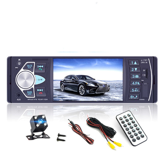 Style: Camera - 4.1 inch high-definition large screen Bluetooth - Premium Car Multimedia Player from Rapidvehicles - Just $100.99! Shop now at Rapidvehicles