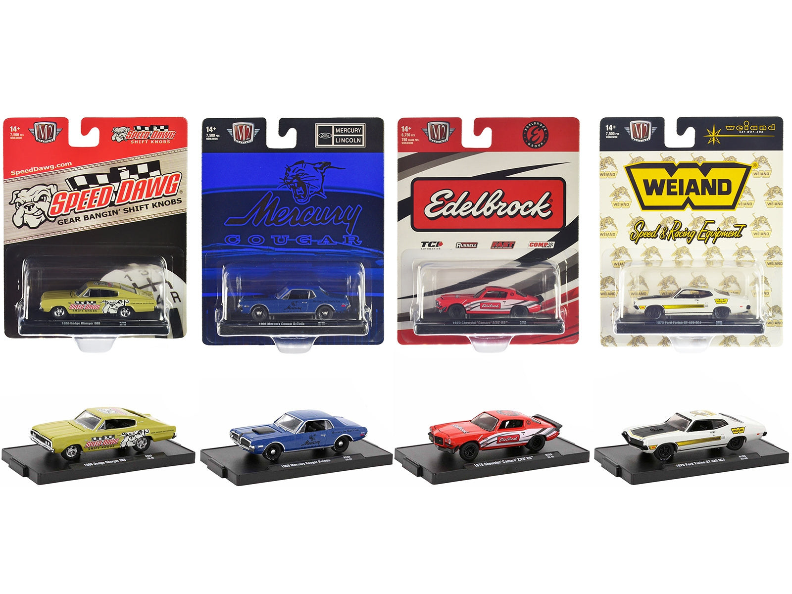 "Auto-Drivers" Set of 4 pieces in Blister Packs Release 103 Limited Edition to 7500 pieces Worldwide 1/64 Diecast Model Cars by M2 Machines - Premium 1/64 Scale Sets from M2 - Just $55.99! Shop now at Rapidvehicles