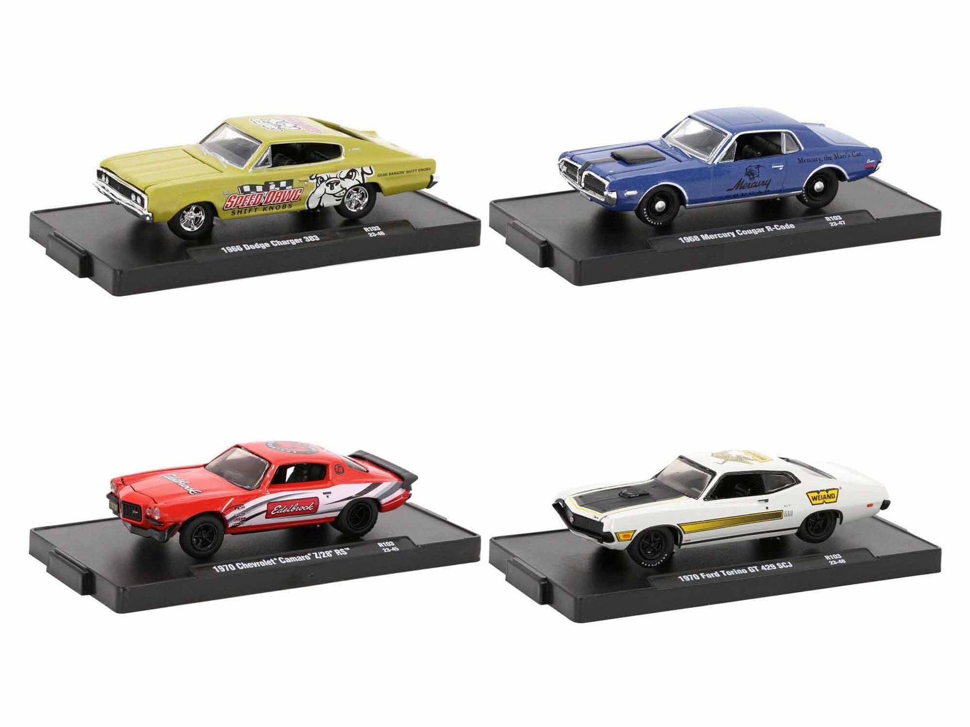 "Auto-Drivers" Set of 4 pieces in Blister Packs Release 103 - Premium 1/64 Scale Sets from M2 - Just $70.99! Shop now at Rapidvehicles