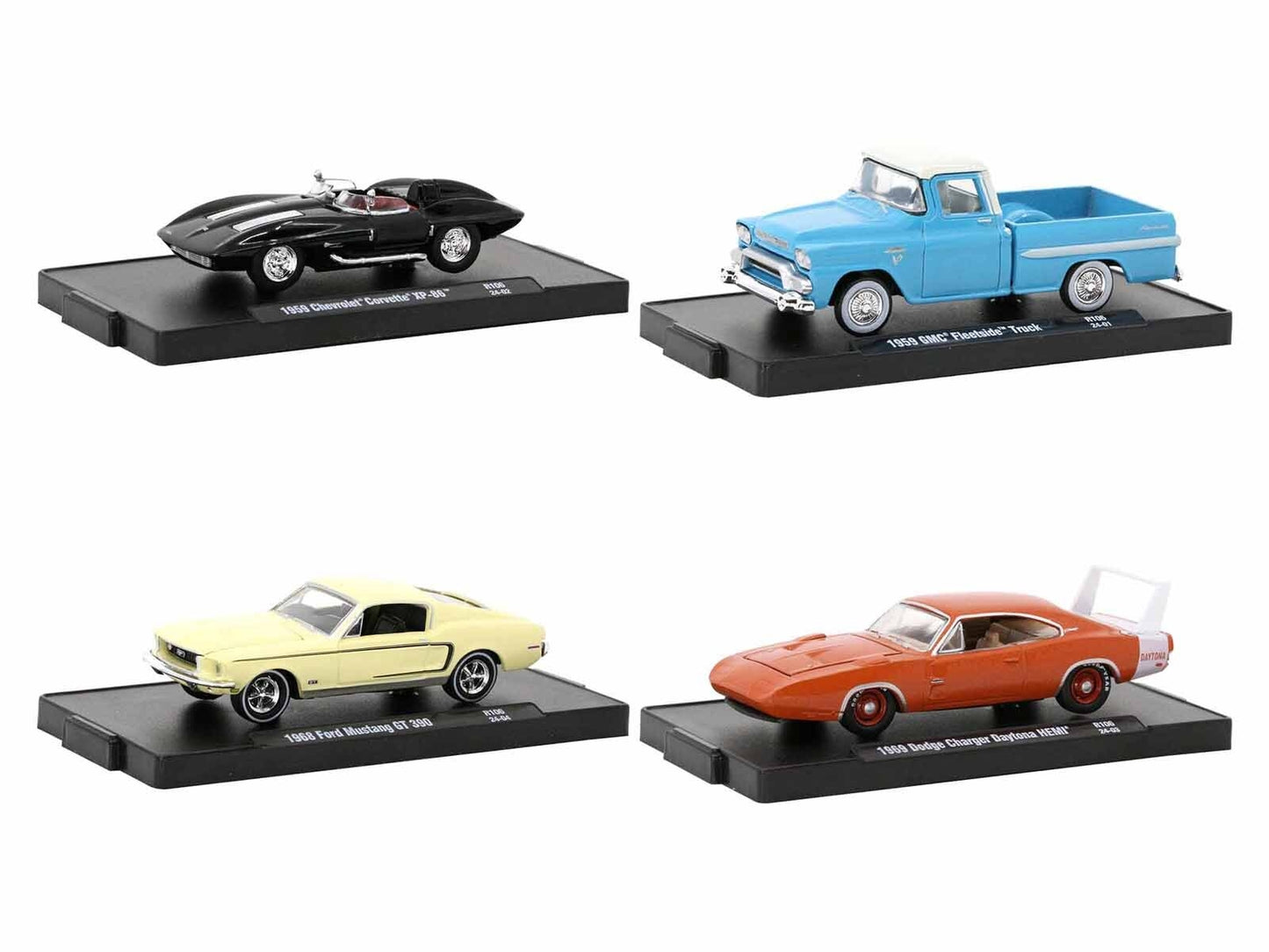 "Auto-Drivers" Set of 4 pieces in Blister Packs Release 106 - Premium 1/64 Scale Sets from M2 - Just $59.39! Shop now at Rapidvehicles