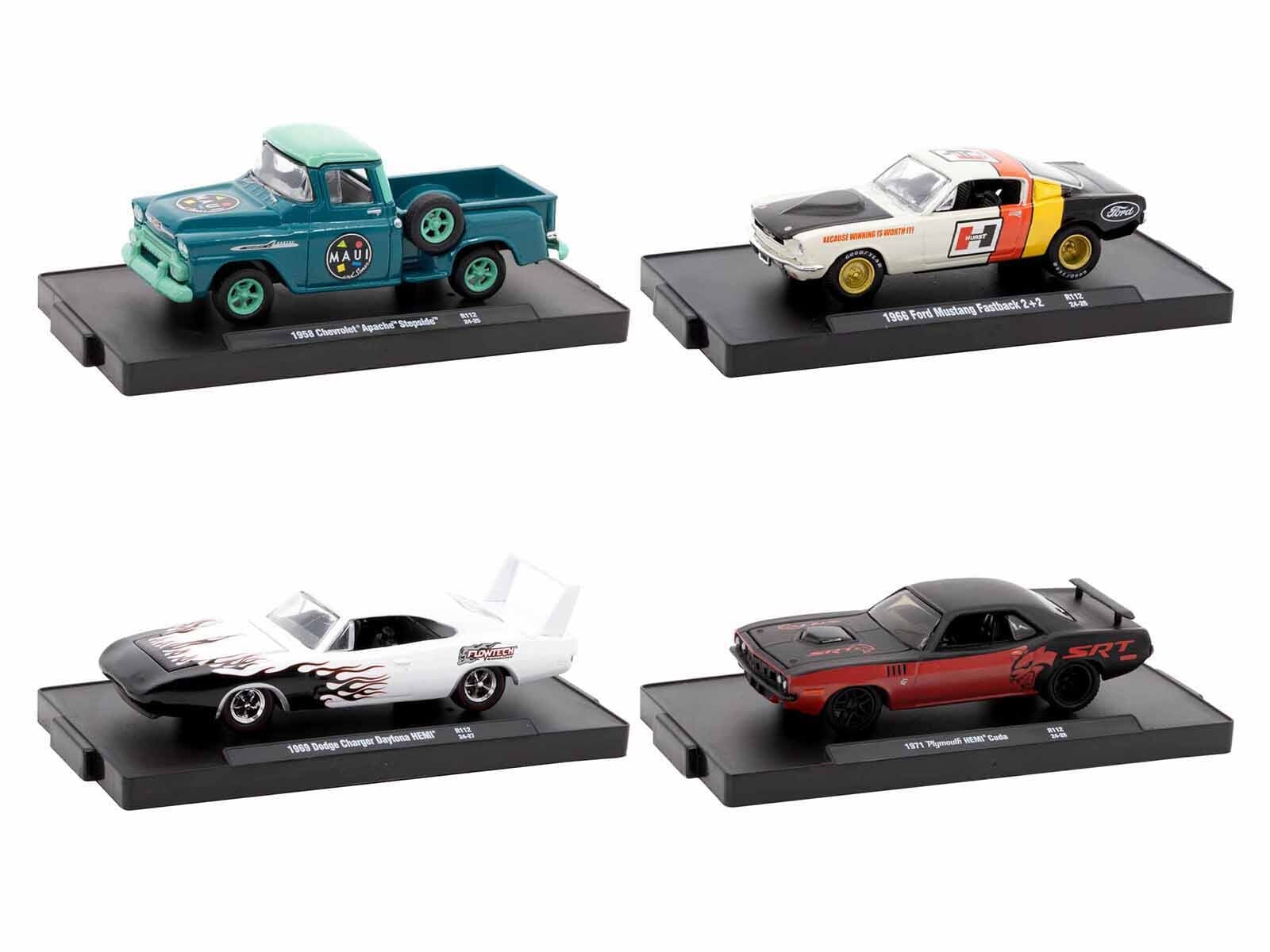 "Auto-Drivers" Set of 4 pieces in Blister Packs Release 112 Limited Edition to 9600 pieces Worldwide 1/64 Diecast Model Cars by M2 Machines - Premium 1/64 Scale Sets from M2 - Just $54.64! Shop now at Rapidvehicles