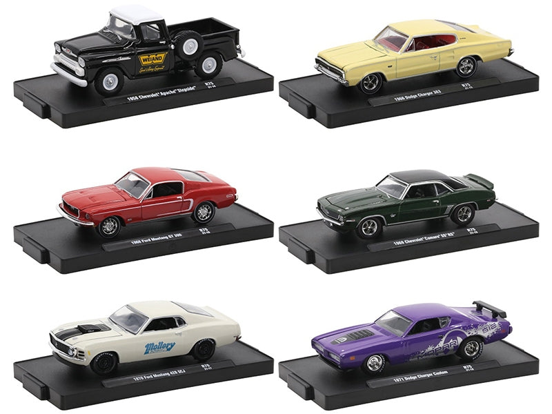 "Auto-Drivers" Set of 6 pieces in Blister Packs Release 75 Limited Edition to 8480 pieces Worldwide 1/64 Diecast Model Cars by M2 Machines - Premium 1/64 Scale Sets from M2 - Just $65.99! Shop now at Rapidvehicles