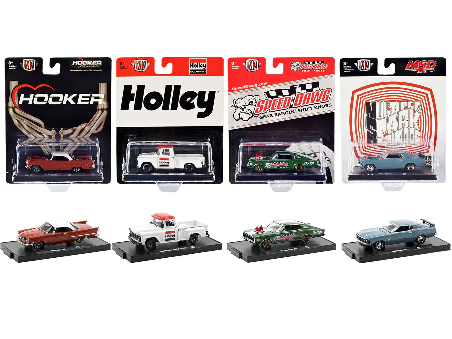 "Auto-Drivers" Set of 4 pieces in Blister Packs Release 92 - Premium 1/64 Scale Sets from M2 - Just $63.89! Shop now at Rapidvehicles