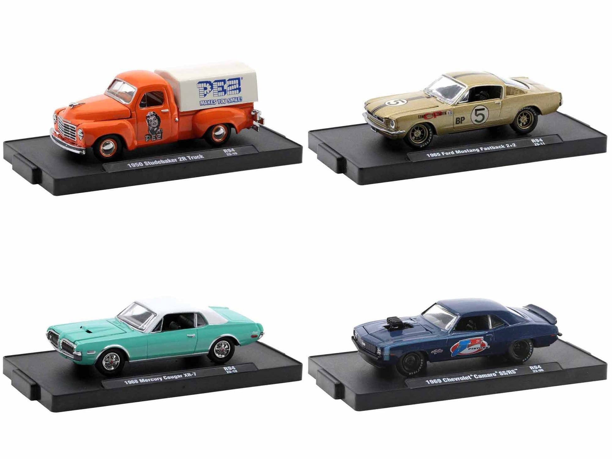 "Auto-Drivers" Set of 4 pieces in Blister Packs Release 94 - Premium 1/64 Scale Sets from M2 - Just $63.89! Shop now at Rapidvehicles