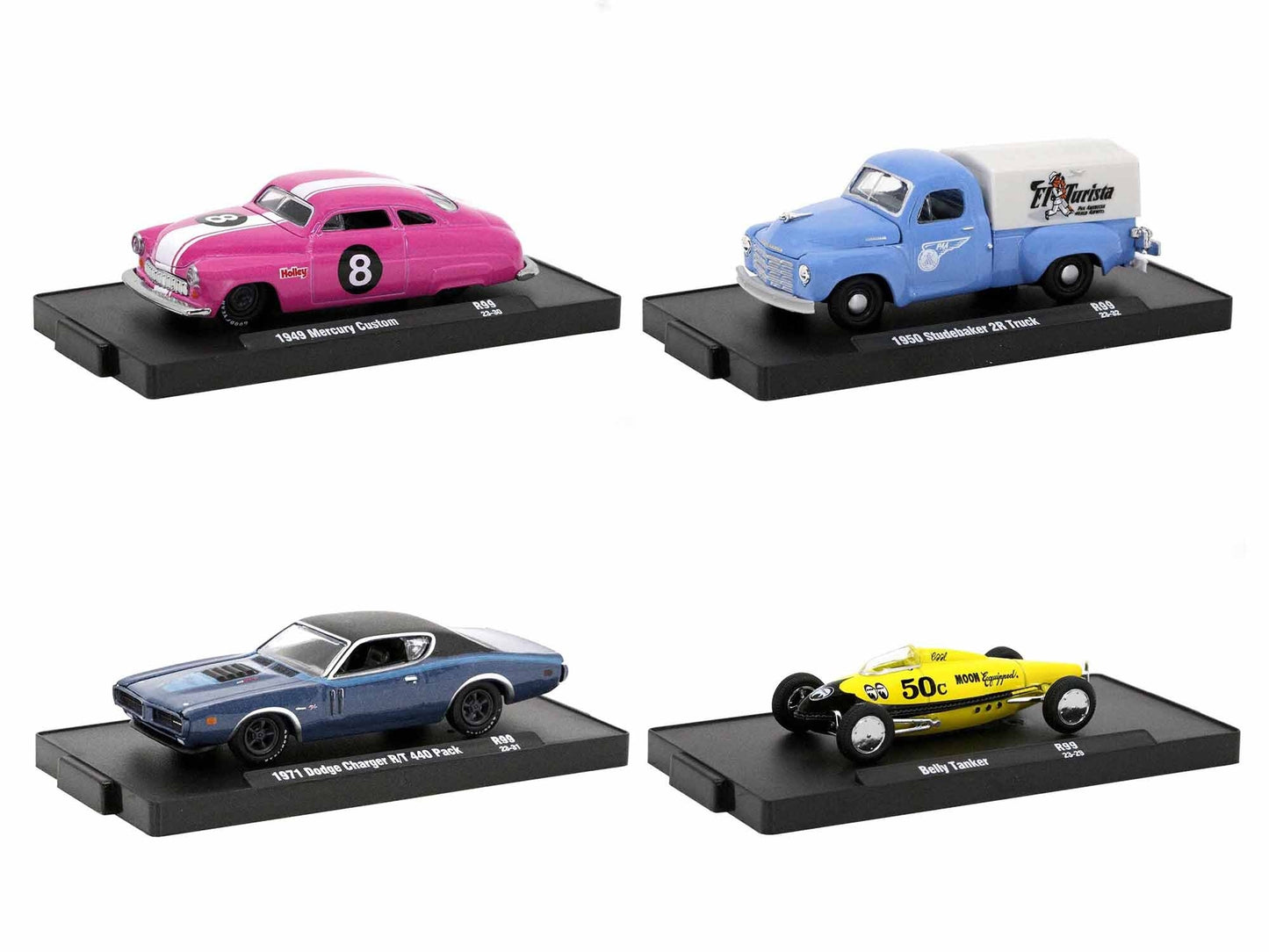 "Auto-Drivers" Set of 4 pieces in Blister Packs Release 99