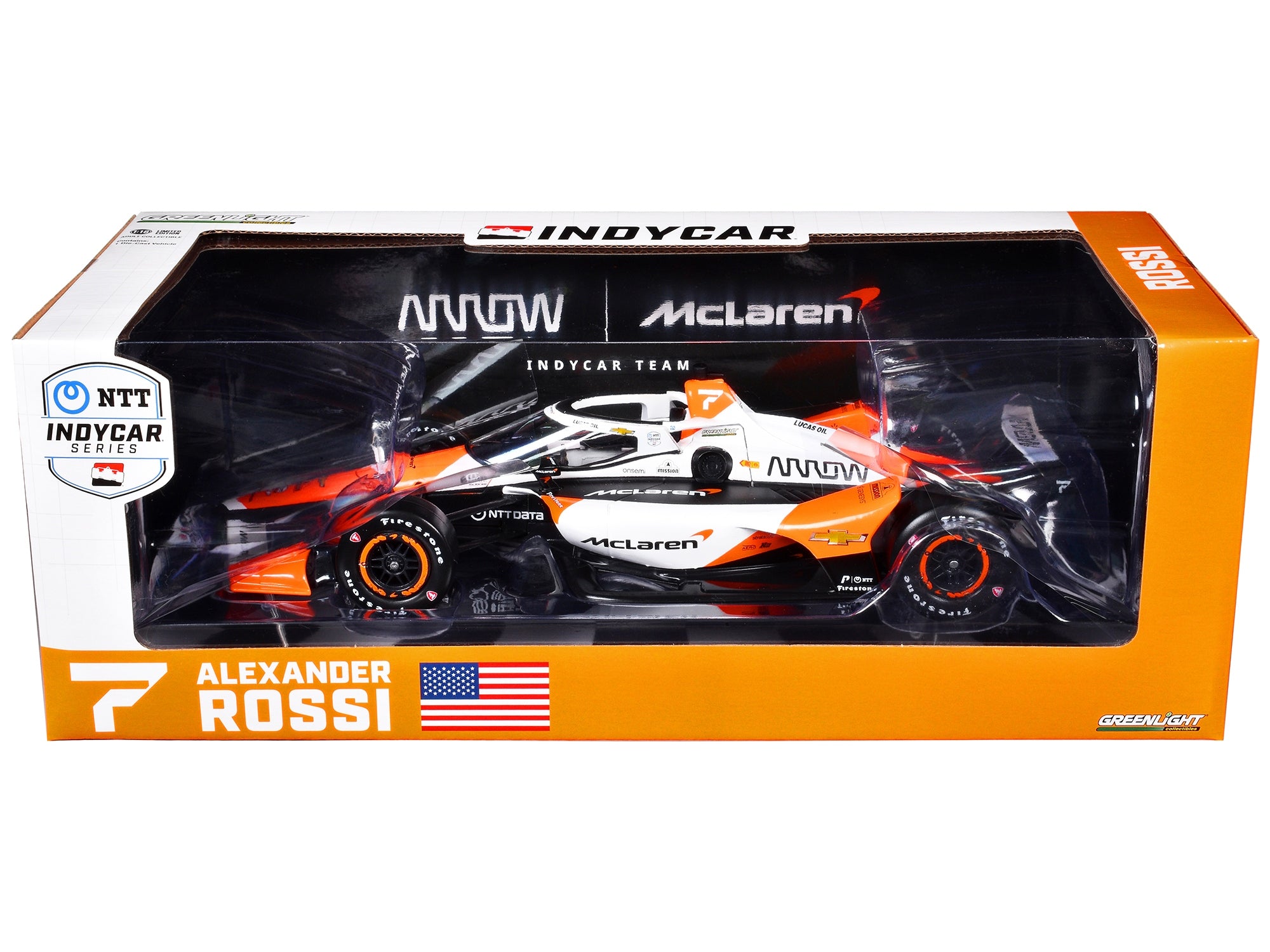 Dallara IndyCar #7 Alexander Rossi "Arrow" Arrow McLaren "NTT IndyCar Series" (2024) 1/18 Diecast Model Car by Greenlight - Premium Indy Car Models from Greenlight - Just $90.99! Shop now at Rapidvehicles