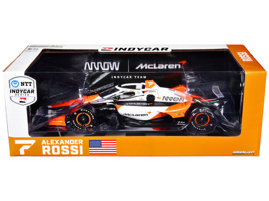 Dallara IndyCar #7 Alexander Rossi "Arrow" Arrow McLaren "NTT - Premium Indy Car Models from Greenlight - Just $93.47! Shop now at Rapidvehicles