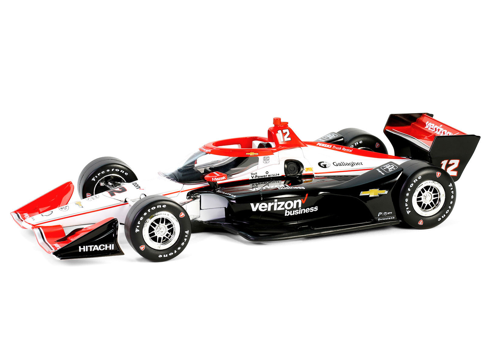 Dallara IndyCar #12 Will Power "Verizon" Team Penske (Road Course - Premium Indy Car Models from Greenlight - Just $93.99! Shop now at Rapidvehicles