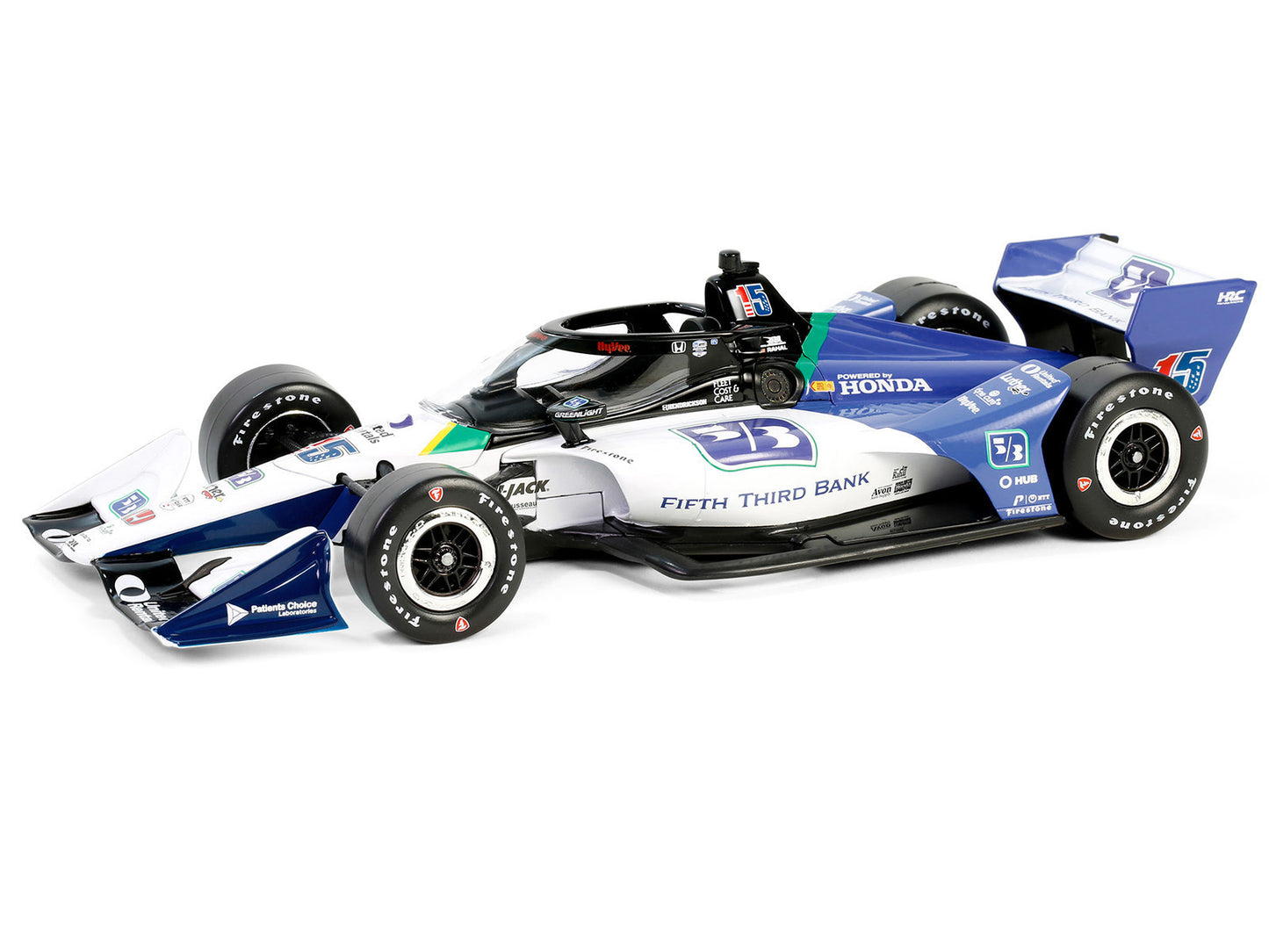 Dallara IndyCar #15 Graham Rahal "Fifth Third Bank" Rahal - Premium Indy Car Models from Greenlight - Just $111.99! Shop now at Rapidvehicles