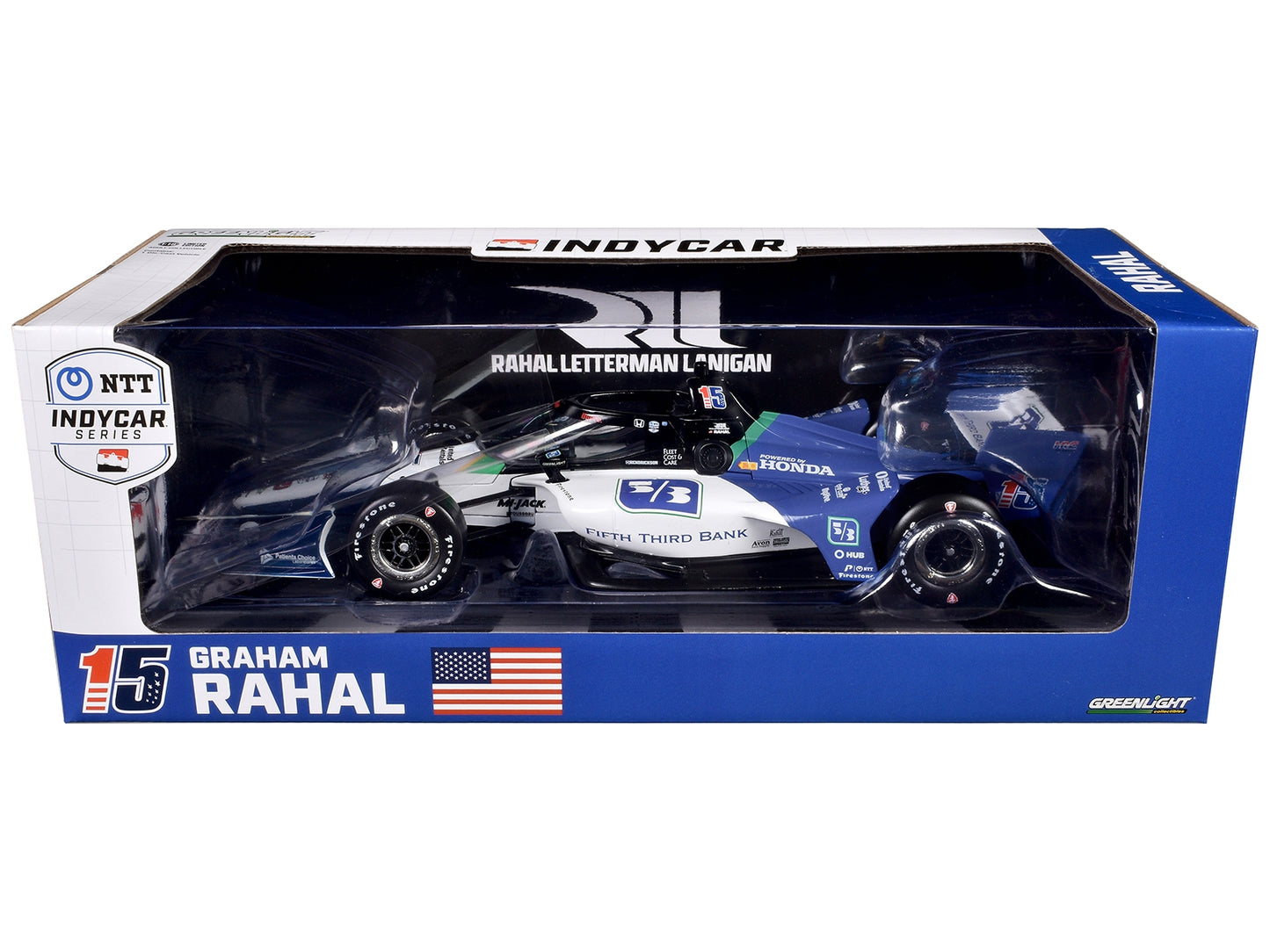 Dallara IndyCar #15 Graham Rahal "Fifth Third Bank" Rahal - Premium Indy Car Models from Greenlight - Just $111.99! Shop now at Rapidvehicles