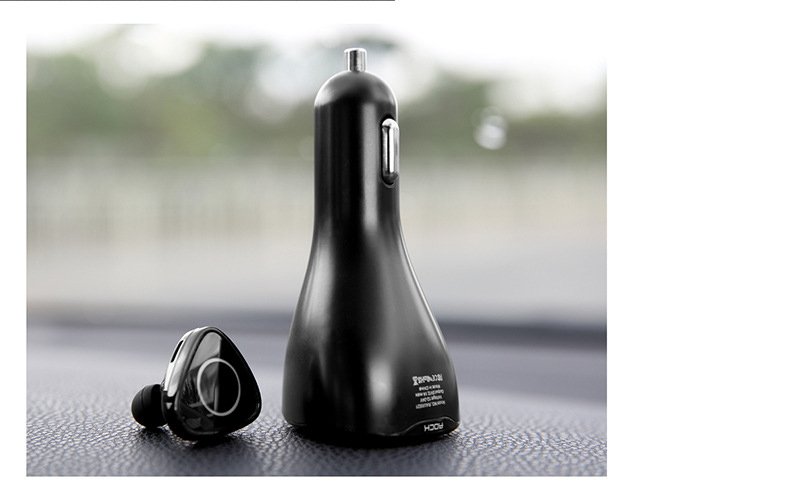 2 in 1 Bluetooth Earphone with Car Charger - Premium Audio & Video from Fuchsia Molly - Just $83.99! Shop now at Rapidvehicles