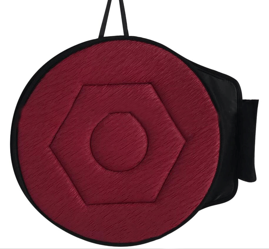 style: Diamond, Color: Red - 360 Degree Rotation Seat Cushion - Premium Stowing Tidying from Rapidvehicles - Just $25.99! Shop now at Rapidvehicles