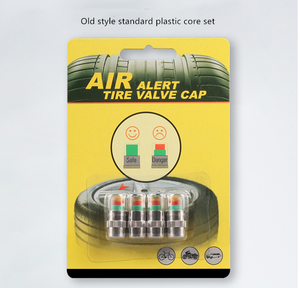 Style: 2Style, Quantity: 4 - Automobile tire safety inspection cap - Premium Exterior Parts from Rapidvehicles - Just $9.23! Shop now at Rapidvehicles