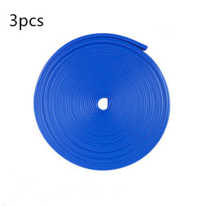 Color: Blue 3pcs - Automotive Supplies, Wheel Decoration Strips, Tire Rims - Premium Interior Parts from Rapidvehicles - Just $31.82! Shop now at Rapidvehicles