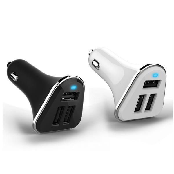 Color: Black - Urban Power with Triple USB Car Charger with 52 - Premium car charger from Rapidvehicles - Just $25.99! Shop now at Rapidvehicles