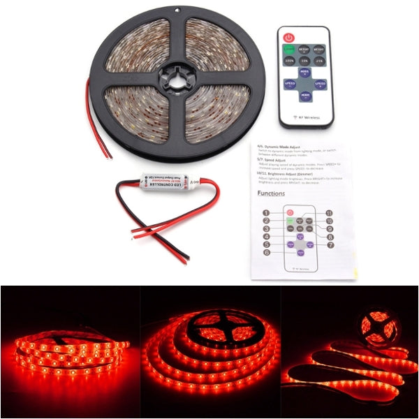 12V 5M 300LED Wireless Waterproof LED Strip Light 16FT For Motorcycle Boat Truck Car SUV - Premium Motorcycle from Rapidvehicles - Just $19.99! Shop now at Rapidvehicles