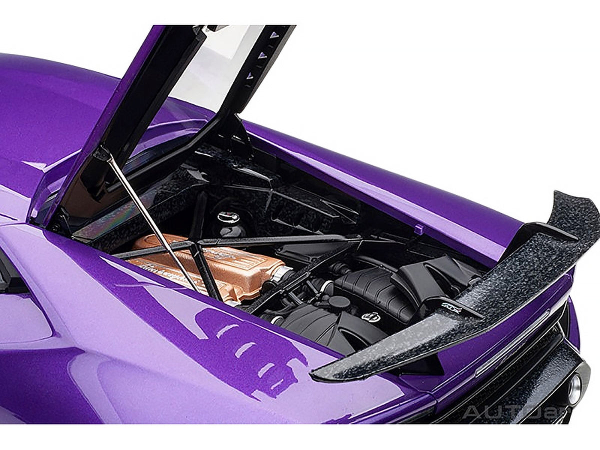 Lamborghini Huracan Performante Viola Pasifae / Pearl Purple with - Premium Lamborghini Models from Autoart - Just $555.99! Shop now at Rapidvehicles