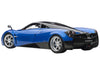 Pagani Huayra Metallic Blue with Black Top and Silver Wheels 1/12 Model Car by Autoart - Premium Pagani Models from Autoart - Just $476.99! Shop now at Rapidvehicles