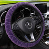 Color: Purple - Car plush steering wheel cover - Premium Steering Covers from Rapidvehicles - Just $20.46! Shop now at Rapidvehicles