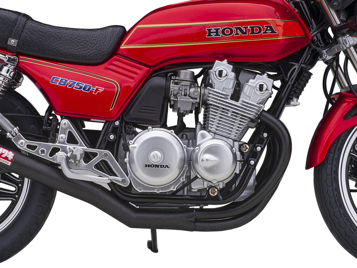 Honda CB750F Motorcycle Red with Helmet "Baribari Legend" (1986) - Premium Honda Motorcycles from Autoart - Just $280.99! Shop now at Rapidvehicles