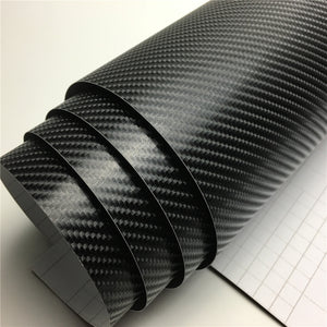 Color: B Black, Size: 152X50CM - Glossy 3D carbon fiber veneer - Premium Car Stickers from Rapidvehicles - Just $28.99! Shop now at Rapidvehicles