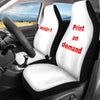 Custom Pattern Car Seat Cover for Front Seat Fit Most Car Full Year - Premium Automobiles Seat Covers from Rapidvehicles - Just $53.99! Shop now at Rapidvehicles