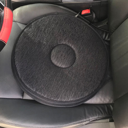 Color: Black - 360 Degree Rotation Cushion Mats for Chair Car - Premium Stowing Tidying from Rapidvehicles - Just $25.99! Shop now at Rapidvehicles