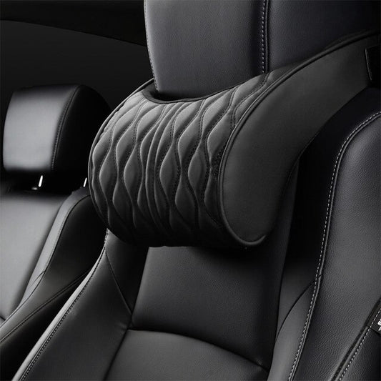 Color: Black headrest - Car headrest, car neck pillow, backrest, - Premium Interior Parts from Rapidvehicles - Just $44.99! Shop now at Rapidvehicles