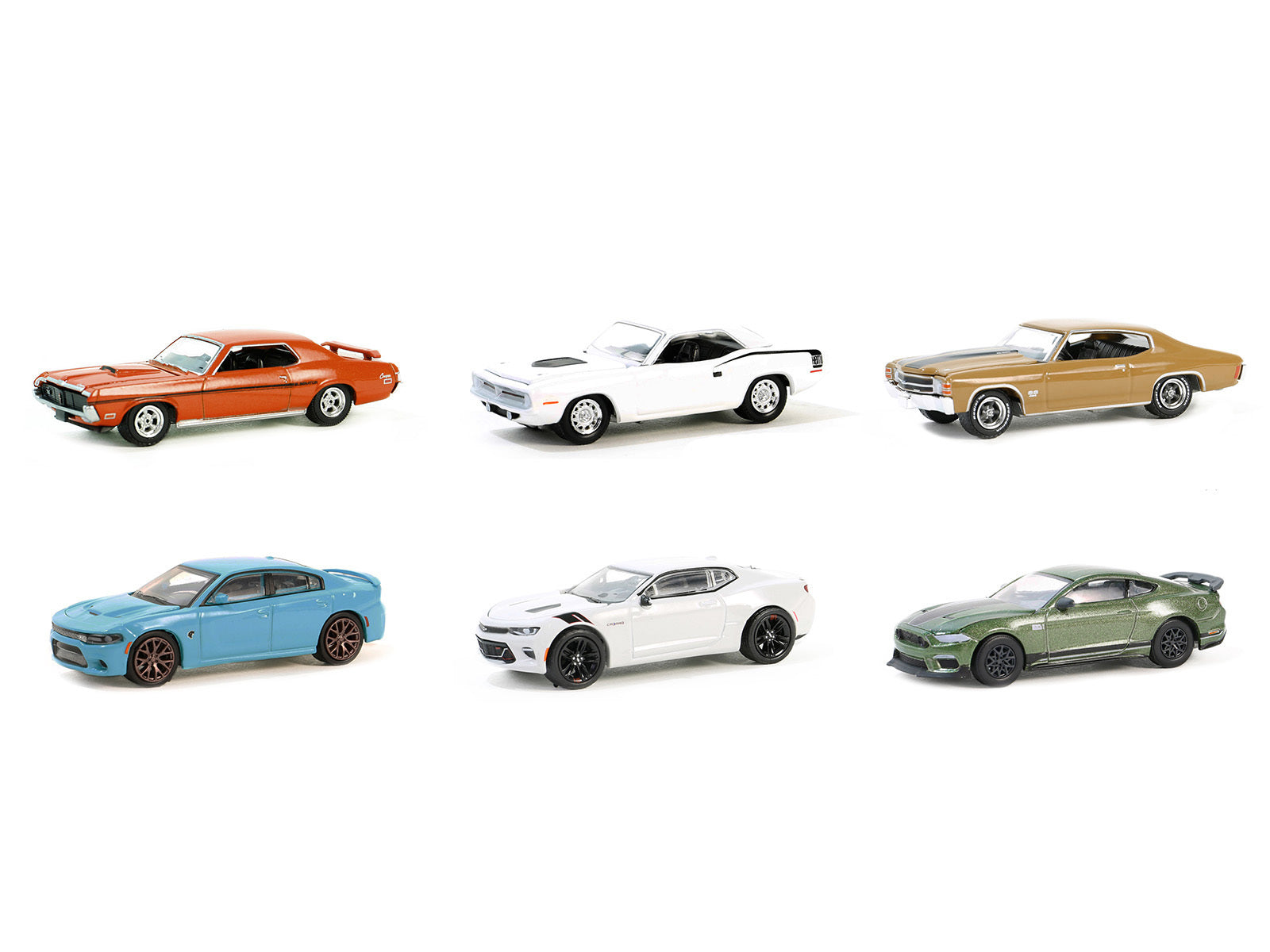 "GreenLight Muscle" Set of 6 pieces Series 28 1/64 Diecast Model Cars by Greenlight - Premium 1/64 Scale Sets from Greenlight - Just $74.99! Shop now at Rapidvehicles