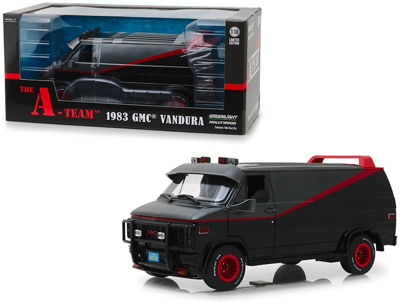 1983 GMC Vandura Black "The A-Team" (1983-1987) TV Series 1/18 Diecast Model Car by Greenlight - Premium Movie/TV Series Models from Greenlight - Just $102.91! Shop now at Rapidvehicles