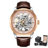 Color: Gold - PAGANI DESIGN mechanical watch - Premium Mechanical Watches from Rapidvehicles - Just $78.99! Shop now at Rapidvehicles