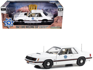 1982 Ford Mustang SSP White "Arizona Department of Public Safety" 1/18 Diecast Model Car by Greenlight - Premium Mustang Models from Greenlight - Just $107.84! Shop now at Rapidvehicles