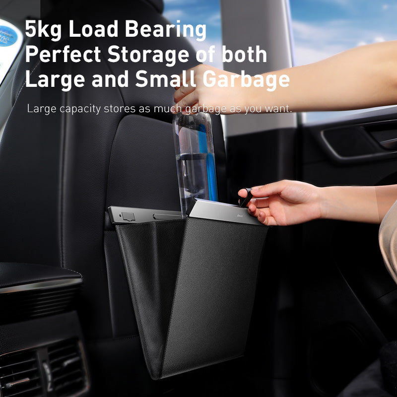 Magnetic suction car rear seat trash can - Premium Interior Parts from Rapidvehicles - Just $61.99! Shop now at Rapidvehicles