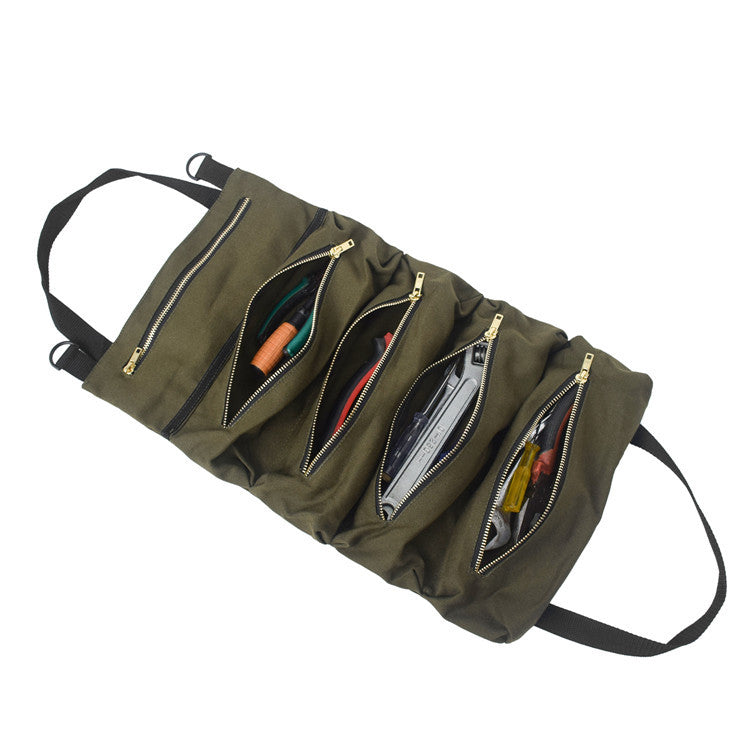 Multifunctional canvas hanging storage bag - Premium Key Case for Car from Rapidvehicles - Just $27.99! Shop now at Rapidvehicles