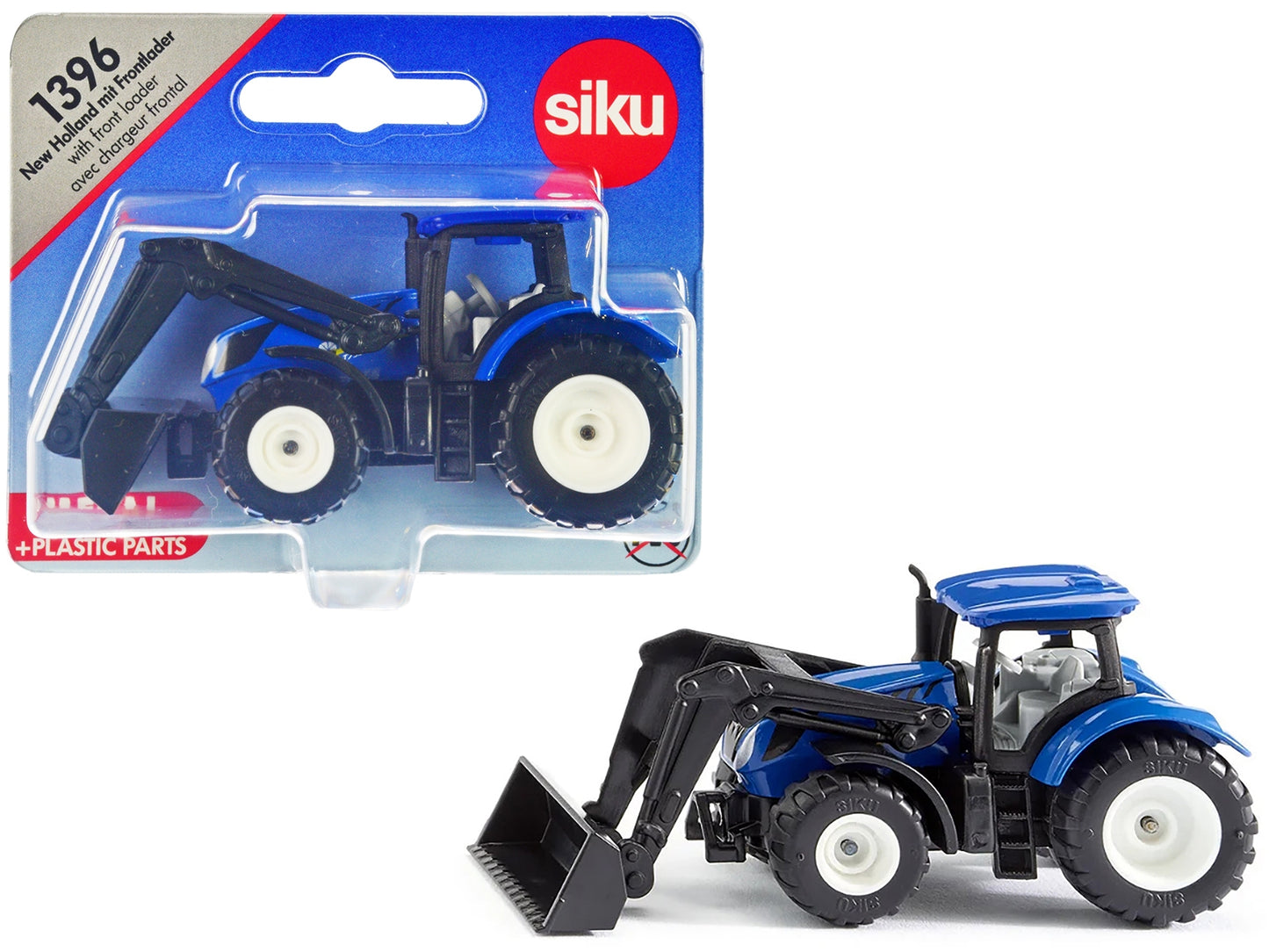 New Holland T7.315 Tractor with Front Loader Blue and Black - Premium New Holland from SIKU - Just $31.99! Shop now at Rapidvehicles