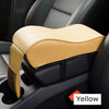 Color: Yellow - New Leather Car Armrest Pad Universal Auto Armrests Car Center Console Arm Rest Seat Box Pad Vehicle Protective Car Styling - Premium Interior Parts from Rapidvehicles - Just $23.77! Shop now at Rapidvehicles