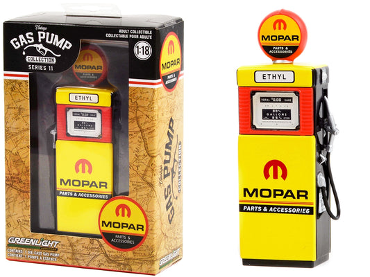 1951 Wayne 505 Gas Pump "MOPAR Parts & Accessories" Yellow - Premium Gas Pumps Models from Greenlight - Just $38.99! Shop now at Rapidvehicles