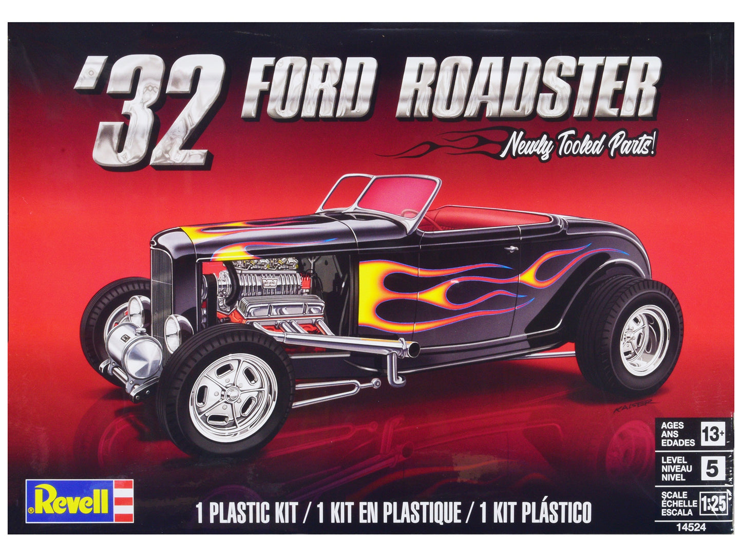 Level 5 Model Kit 1932 Ford Roadster 1/25 Scale Model by Revell - Premium Model Kits(To Built) from Revell - Just $53.99! Shop now at Rapidvehicles