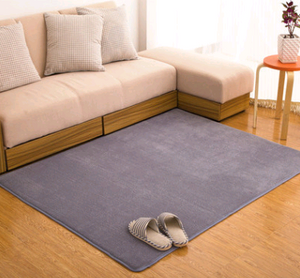 Color: Silver gray, Size: 160x230cm - Memory cotton coral velvet carpet Living room bedroom door mats Bathroom kitchen non-slip absorbent carpets - Premium Floor Mats from Rapidvehicles - Just $76.99! Shop now at Rapidvehicles