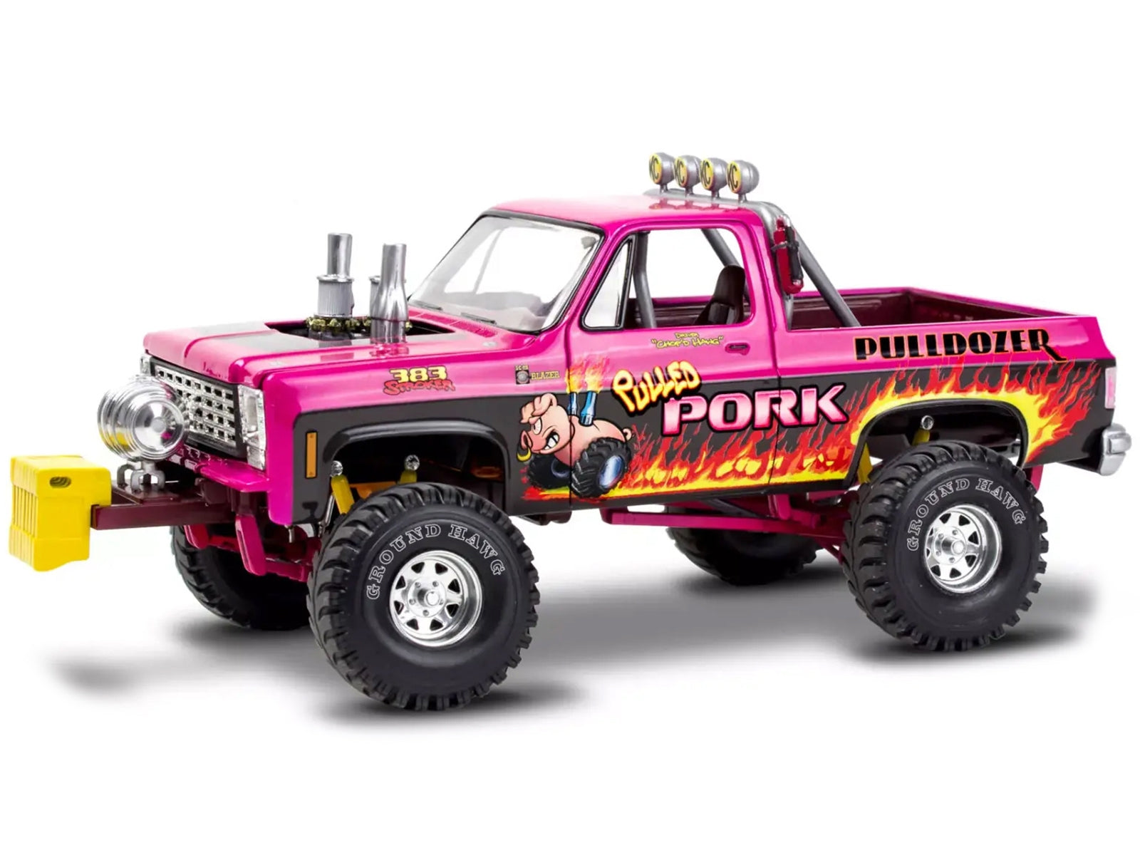 Level 4 Model Kit 1978 Chevrolet Blazer Pickup Truck "Pulled Pork Pulldozer" 1/24 Scale Model by Revell - Premium Model Kits(To Built) from Revell - Just $52.07! Shop now at Rapidvehicles